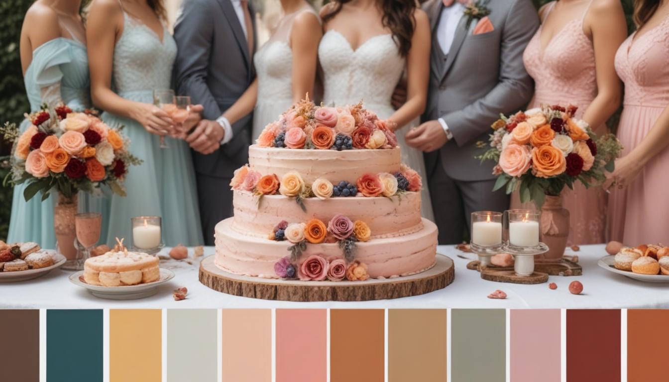 Guía completa sobre colores para bodas: Elige la paleta ideal para tu celebración